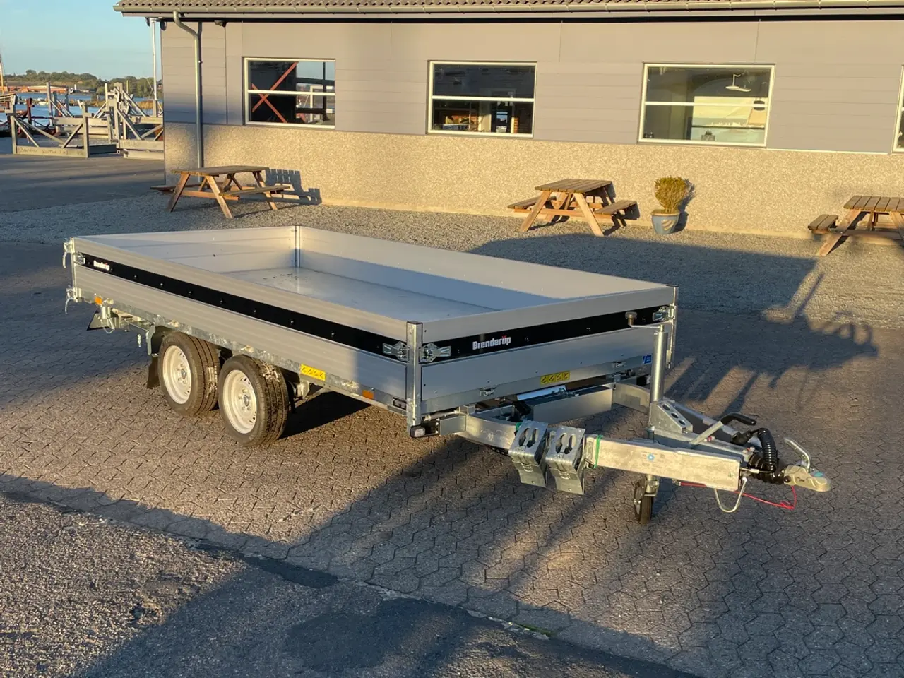 Billede 7 - 3500 kg 3-vejs tiptrailer udlejes
