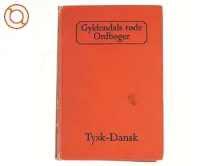 Tysk-dansk ordbog fra Gyldendal