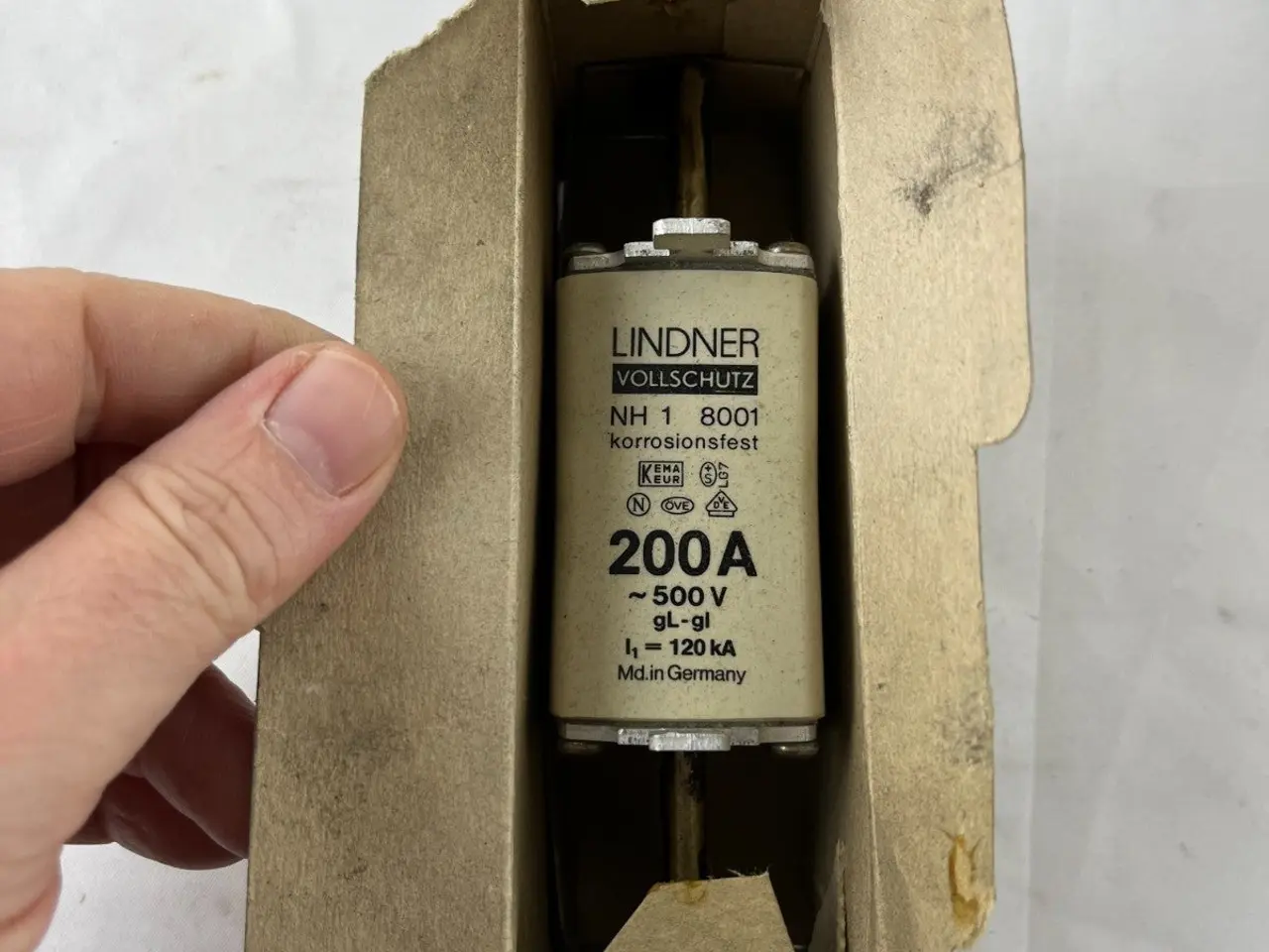 Billede 5 - Lindner Vollschutz NH1 8001.2007 Fuse 200A 500V