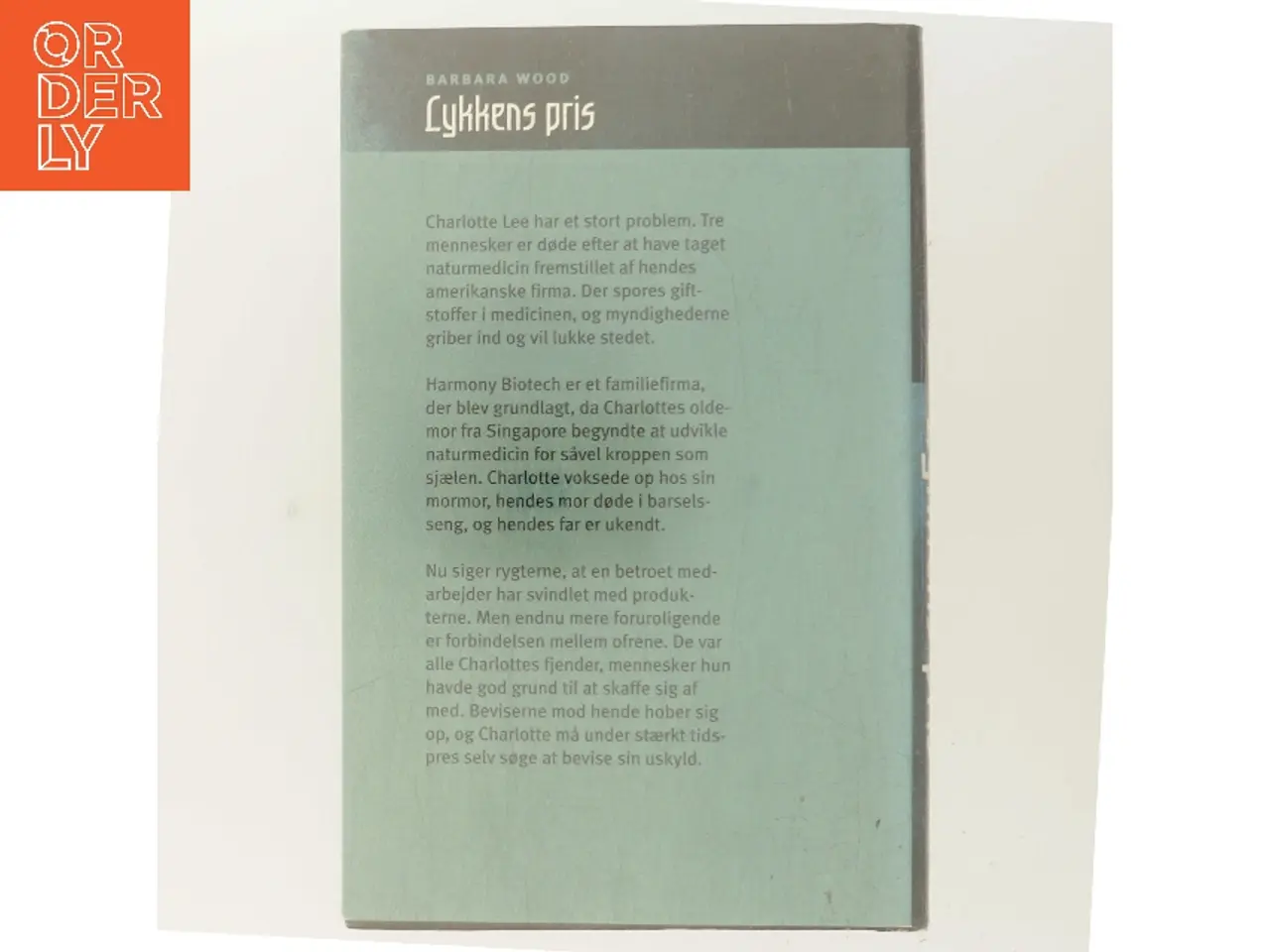 Billede 3 - Lykkens pris af Barbara Wood (Bog)