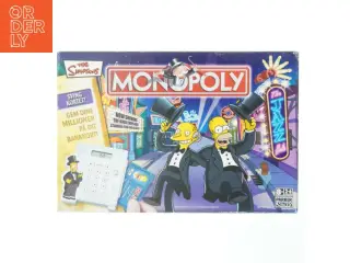 Monopoly: The Simpsons Edition brætspil fra Parker (str. 40 x 26,5 cm)