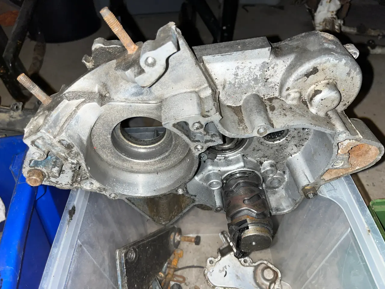 Billede 4 - Yamaha YZ125 4JY- 1994 motor brugte reservedele