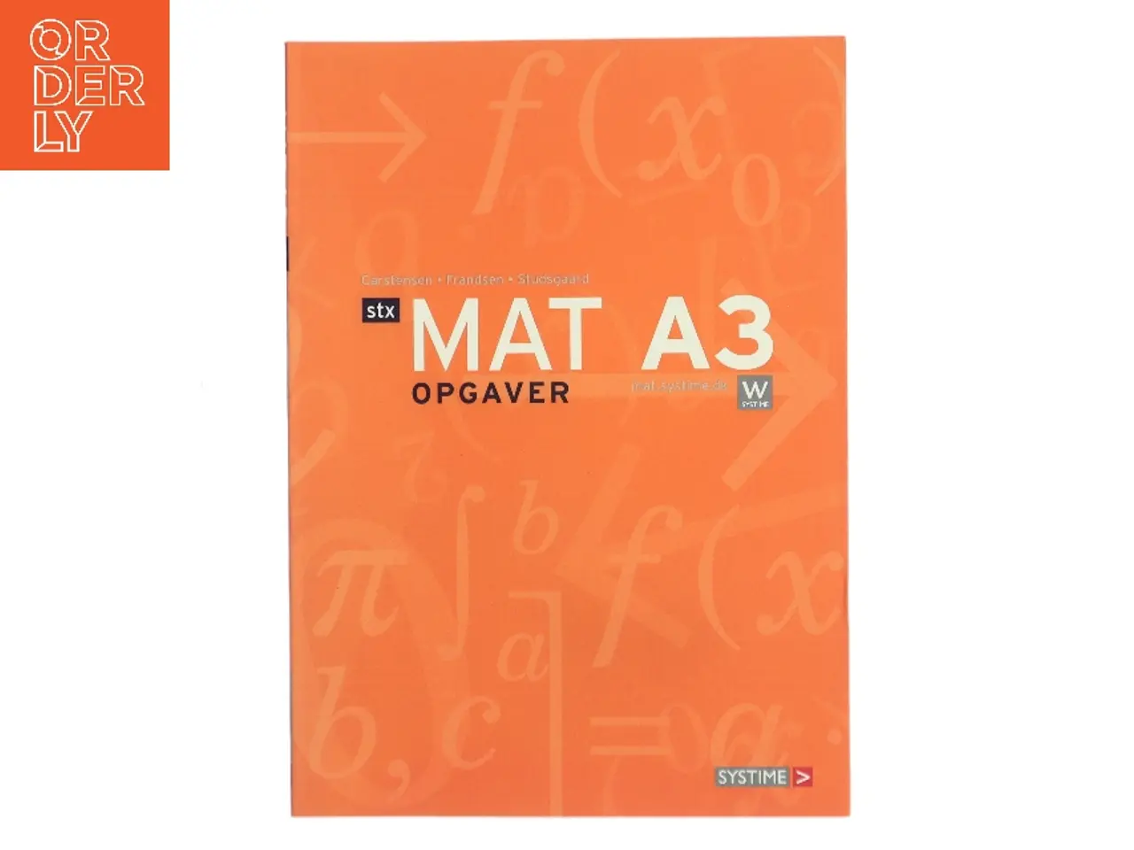 Billede 1 - Mat A3 - stx. Opgaver (Bog)