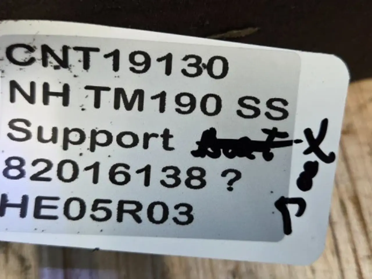 Billede 9 - New Holland TM190 Support Sæt 82016138