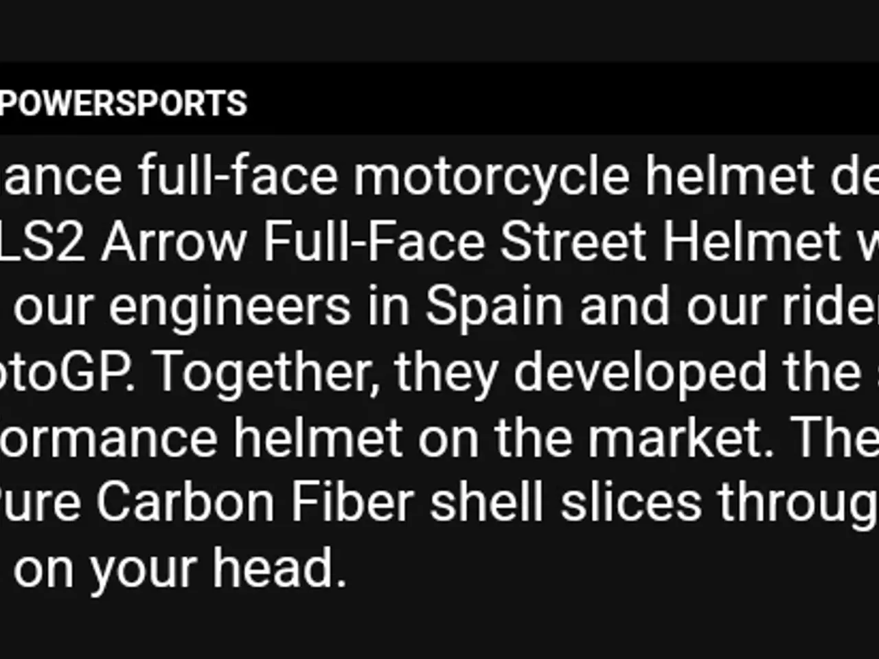Billede 3 - NY LS2 ARROW CARBON