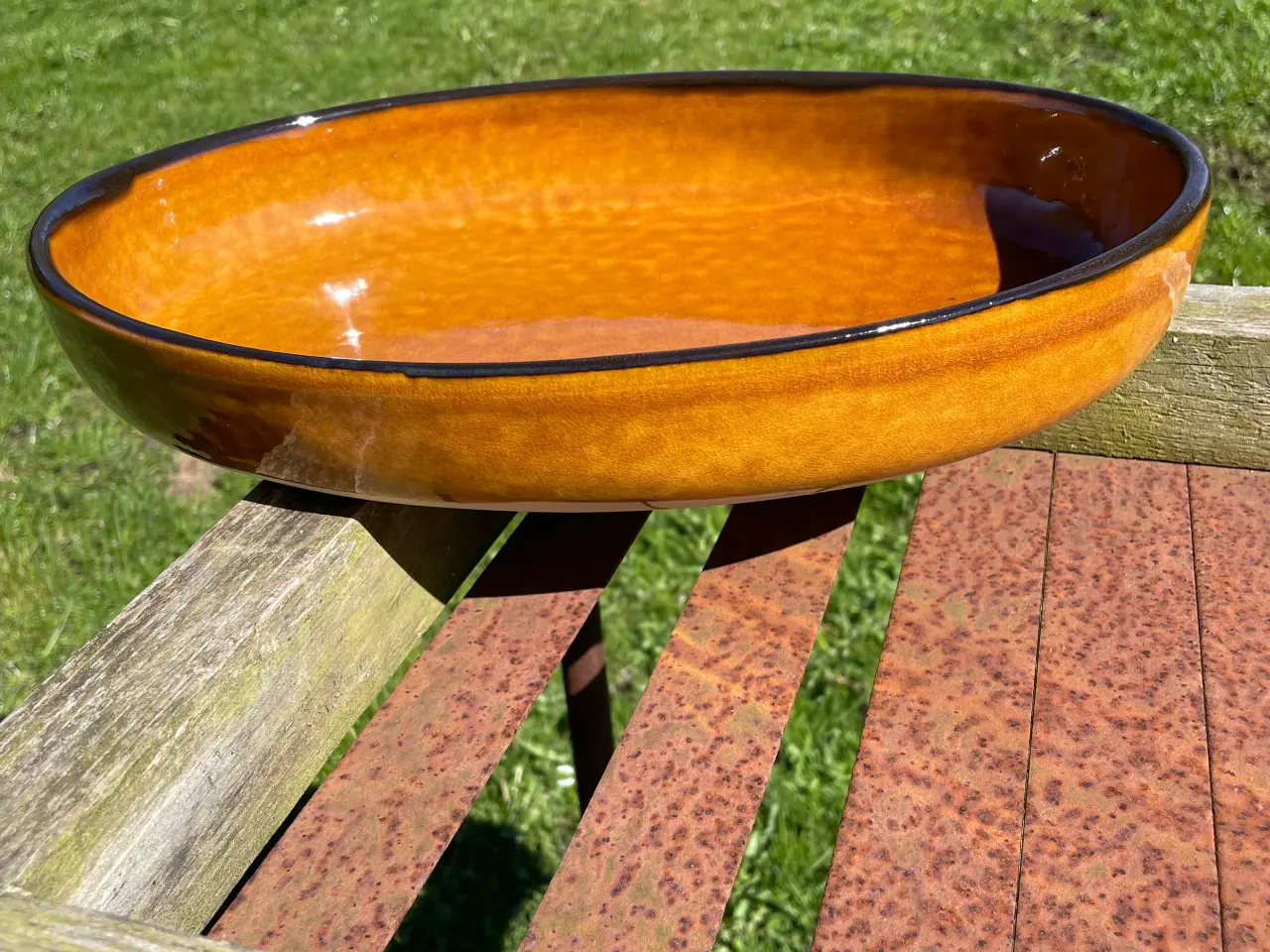 Billede 1 - Ovnfast fad og kurv retro