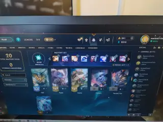 LoL League Of Legends acoount til salg