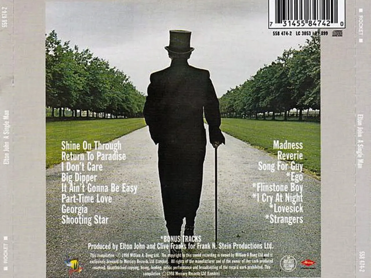 Billede 2 - Elton John – A Single Man – CD