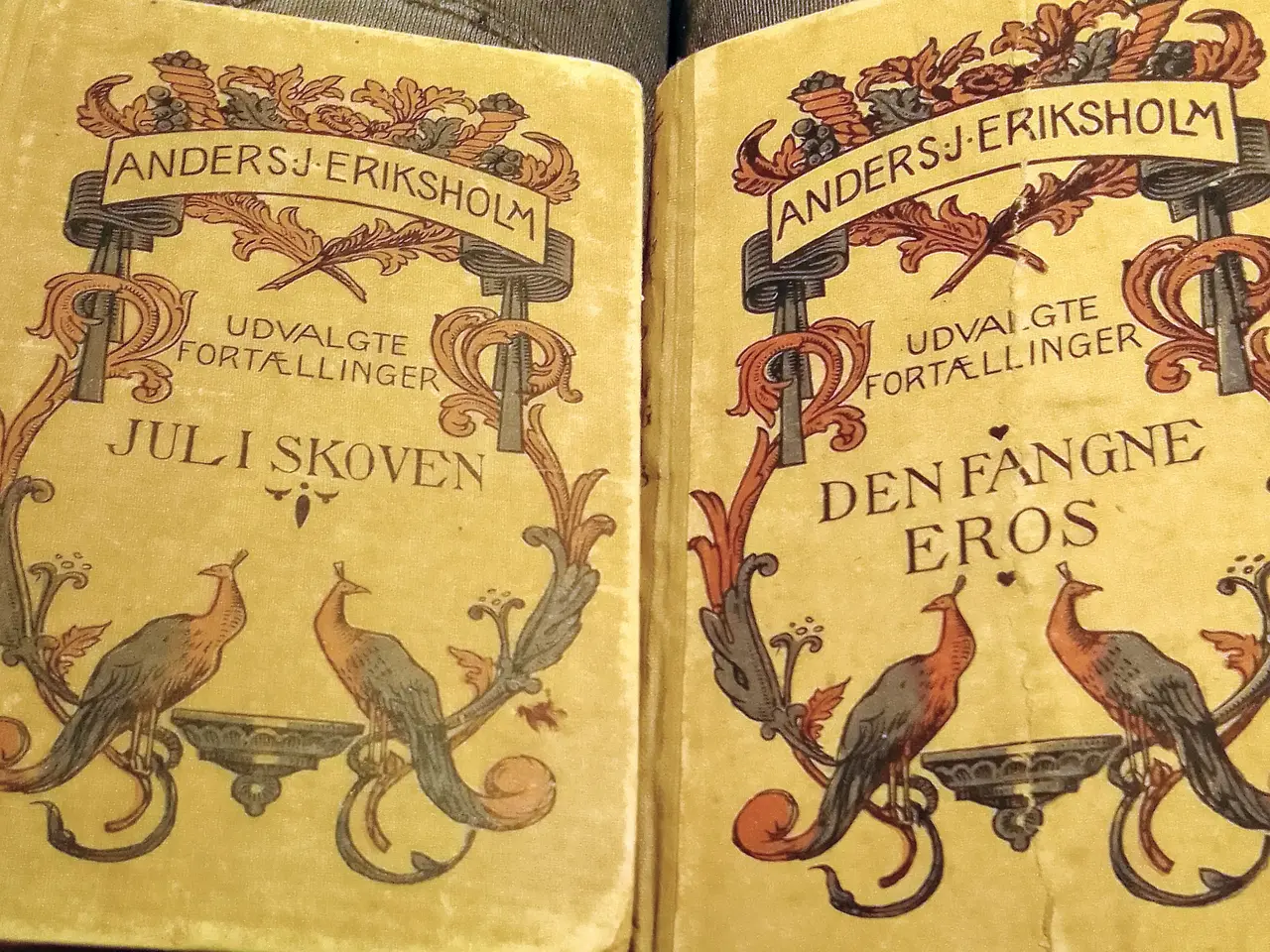 Billede 1 - Anders J. Eriksholm: Udvalgte fortællinger. 2 bind