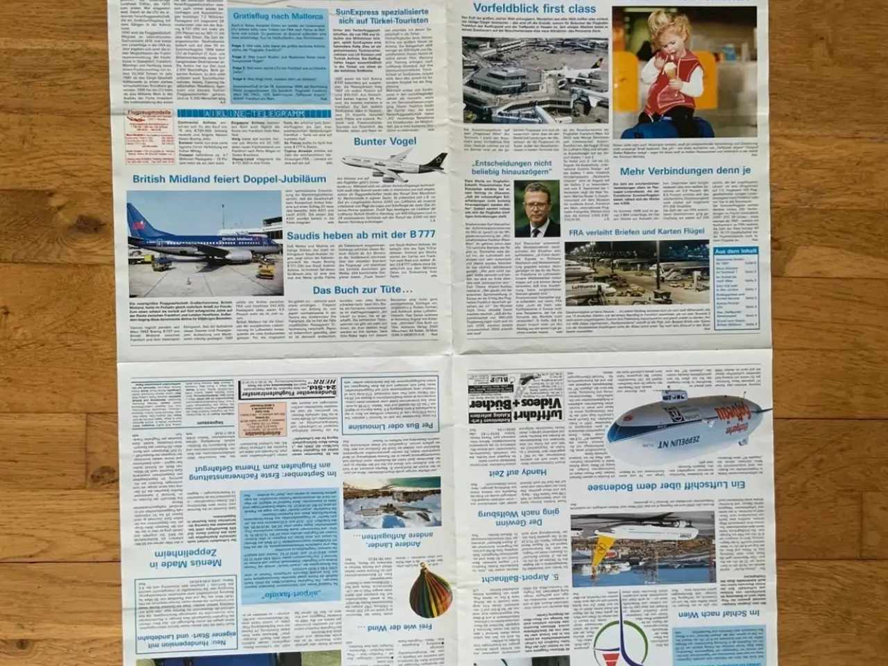 Billede 2 - Plakat Lufthansa Cargo Frankfurt Airport