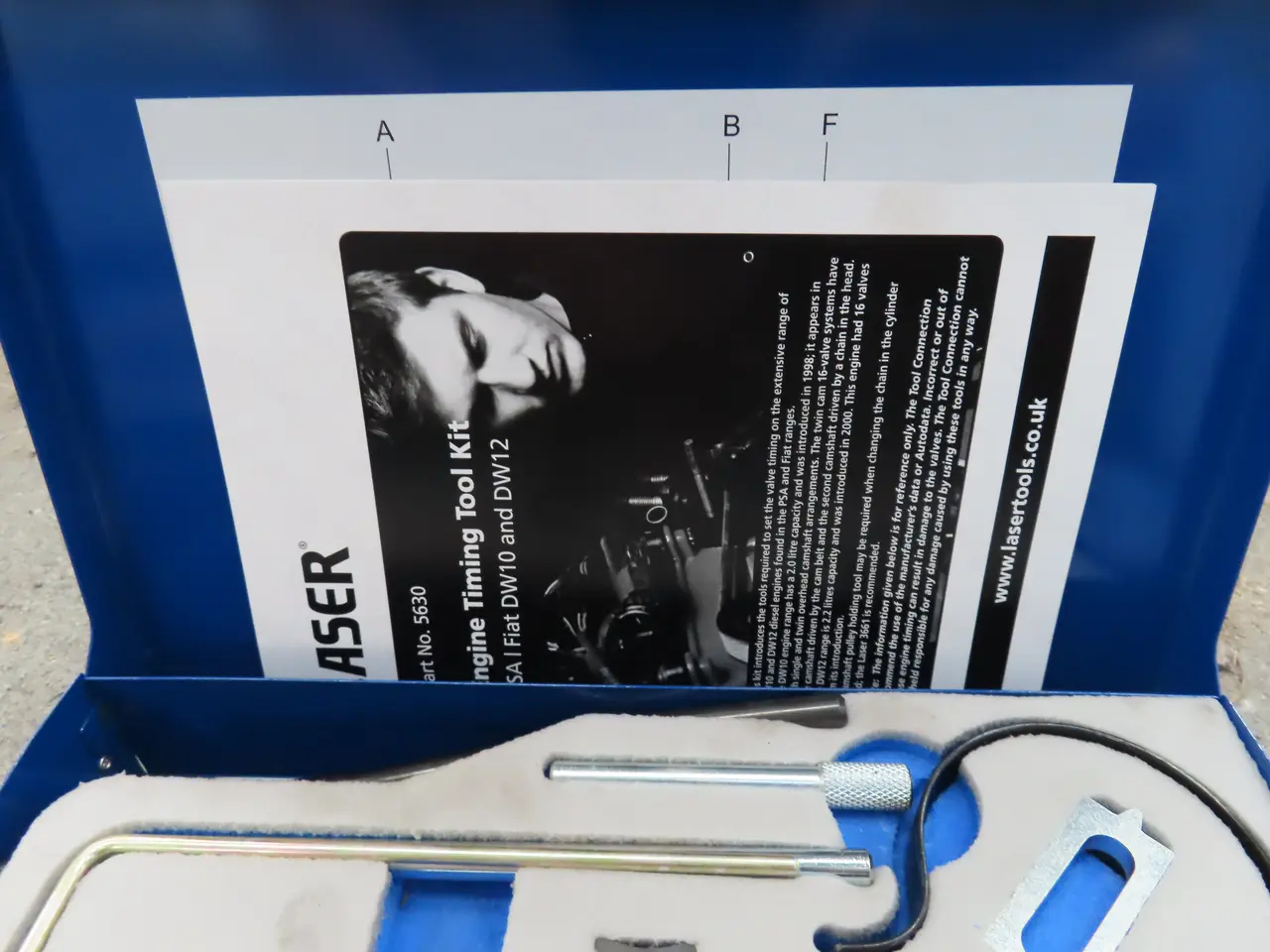 Billede 2 - Specialværktøj LASER Timing Tools