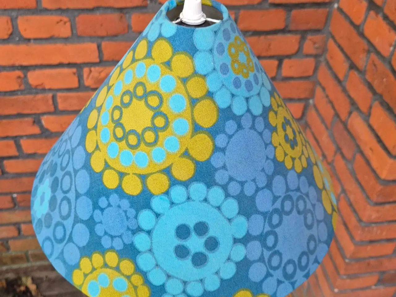 Billede 2 - Unik retropendel med herlige blomstermotiver 