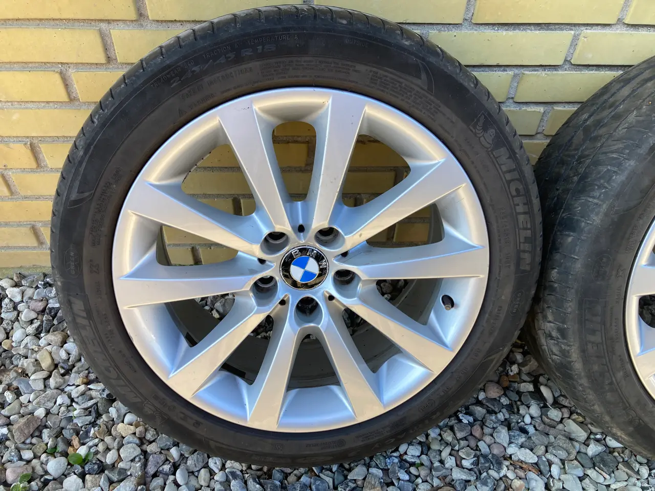 Billede 1 - BMW originale alufælge med run flat dæk