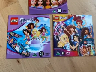 3 stk. Lego friends dvd’er sælges
