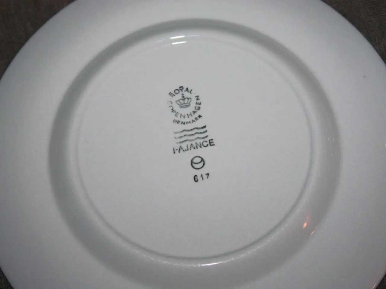 Billede 3 - Royal Copenhagen Blåkant tallerken 17 cm diam.