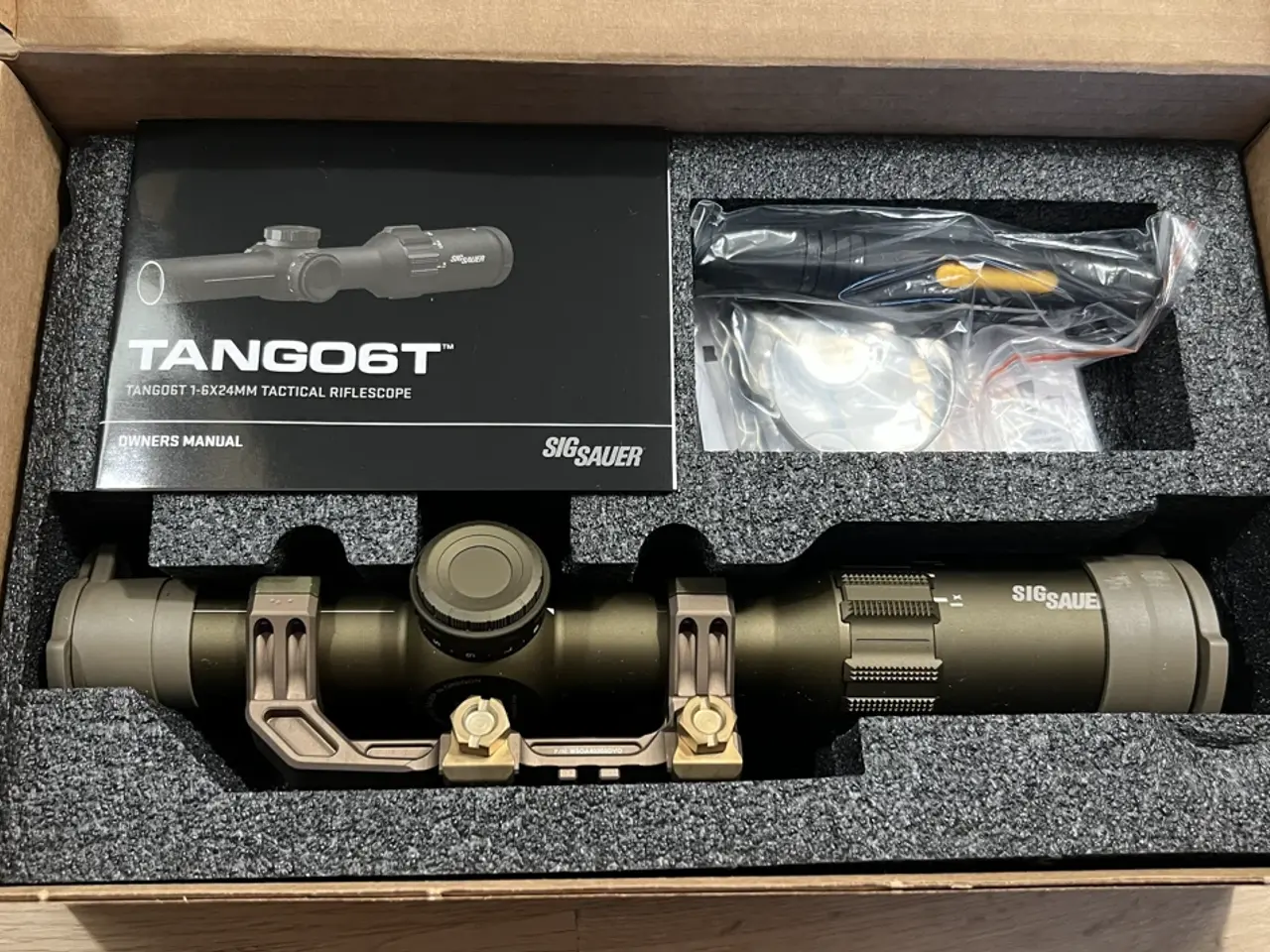Billede 1 - SIG Sauer Tango6T DVO 1-6x24 LPVO (FFP) + montage