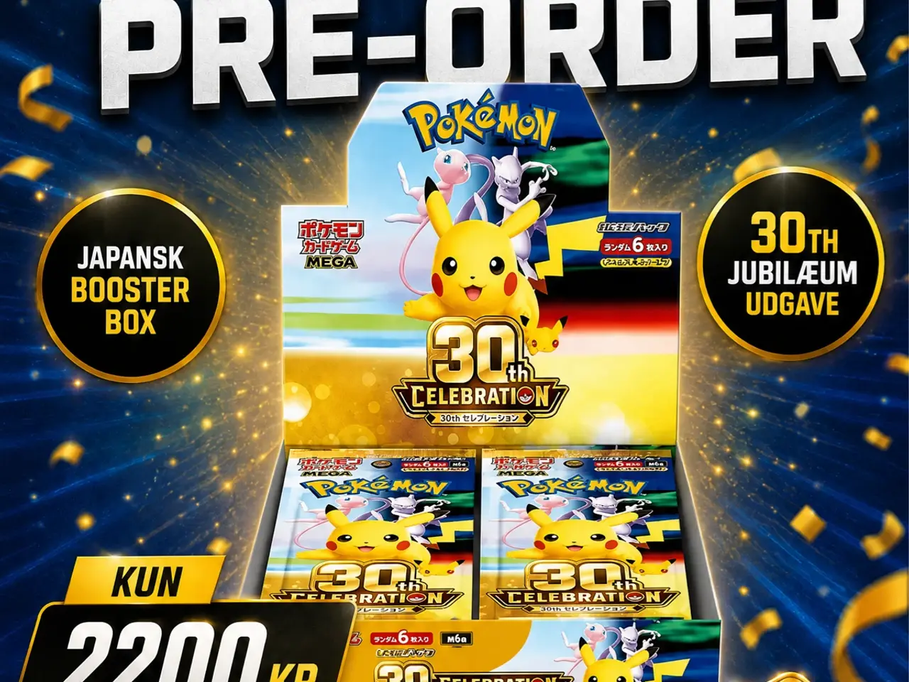 Billede 1 - 30th celebrations japansk booster box