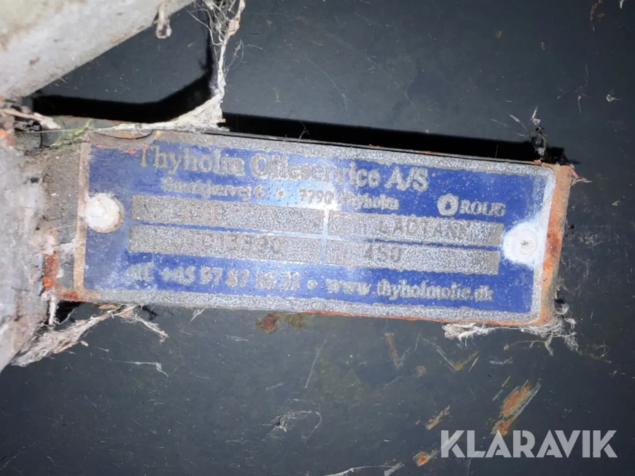 Billede 5 - Dieseltank / ladtank Thyholm Olieservice 450 liter