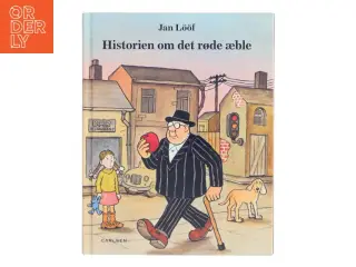 Historien om det røde æble af Jan Lf (Bog)