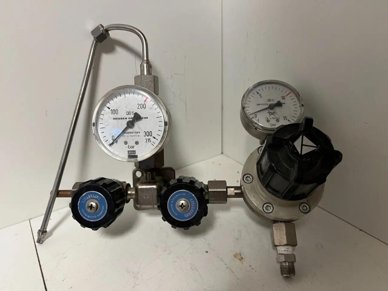 Billede 5 - Messer Griesheim Oxygen Regulator Dual-Stage WIKA