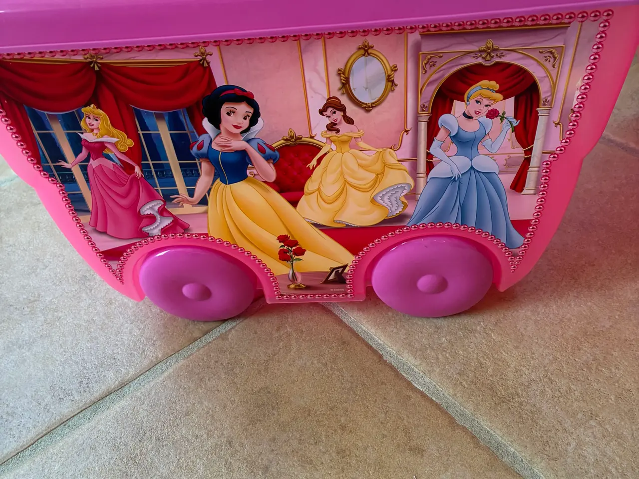 Billede 2 - Disney prinsesse Opbevaringskasser 3 stk 