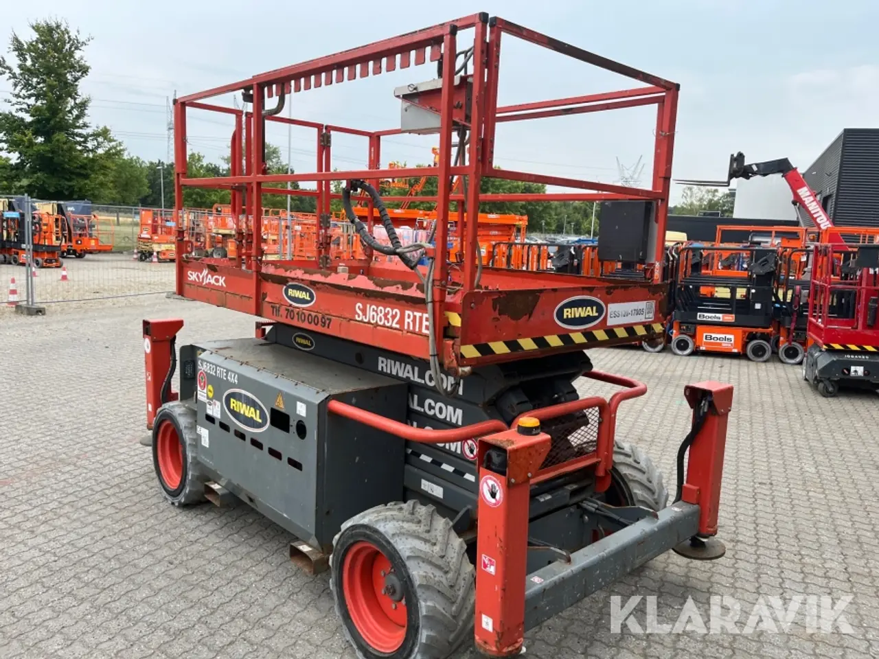Billede 4 - Sakselift Skyjack SJ683eRTE Hybrid 11.7meter