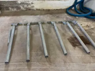 Galvaniserede søjler