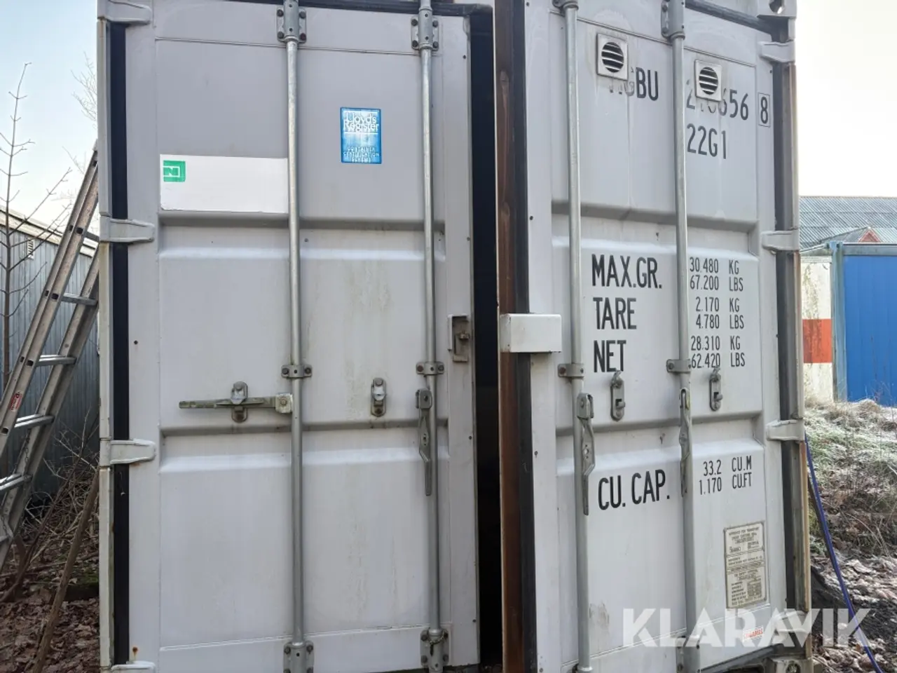 Billede 2 - Containeranlæg med fyrringsenhed (kedel og silo) Reka HKRST-FSK - til flis og træ mel