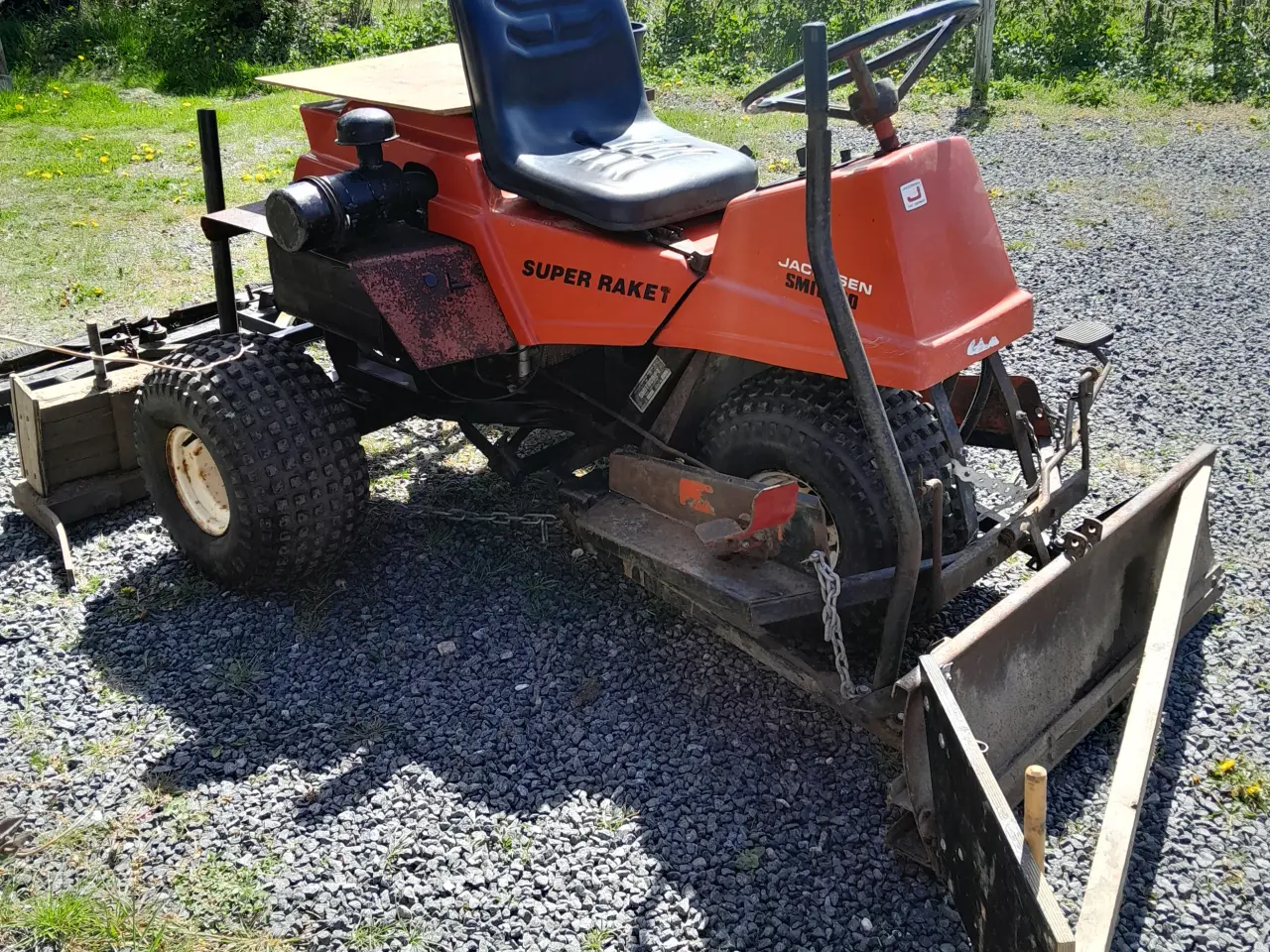 Billede 1 - 3 hjuls havetraktor, veteran