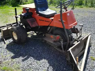 3 hjuls havetraktor, veteran