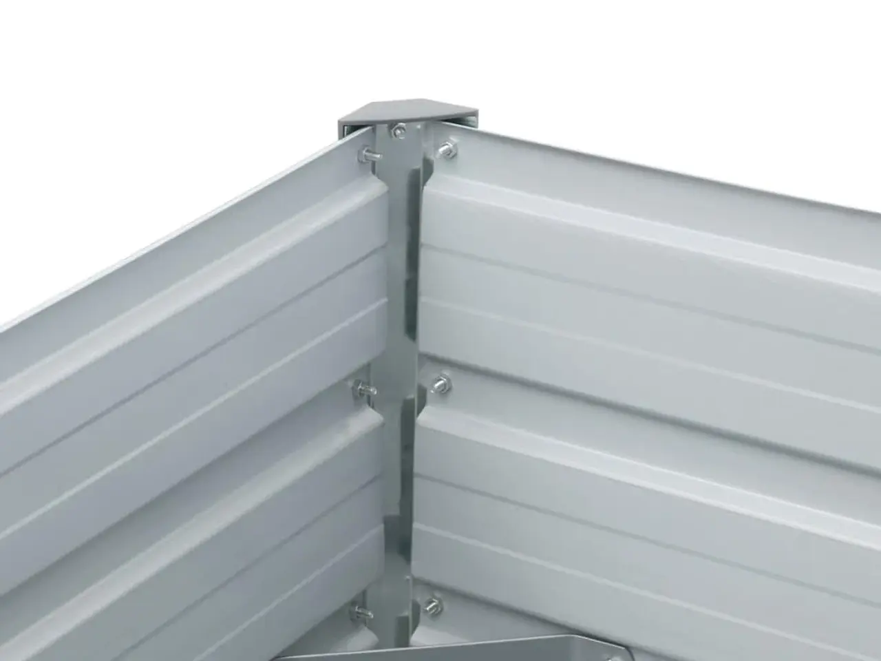 Billede 5 - Forhøjet plantekasse 400 x 80 x 45 cm - antracitgrå