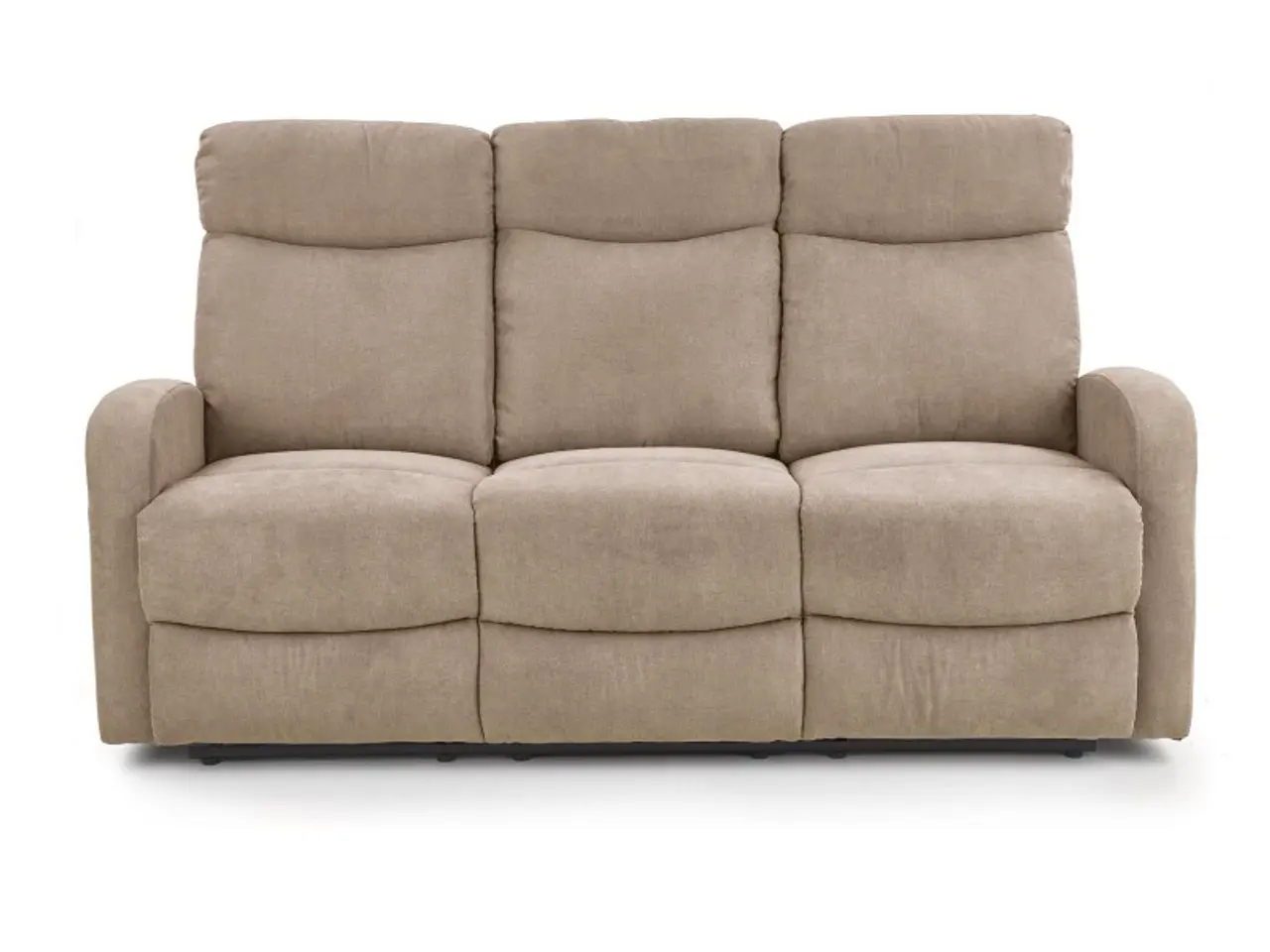 Billede 8 - OSLO 3S sofa med recliner funktion - Beige