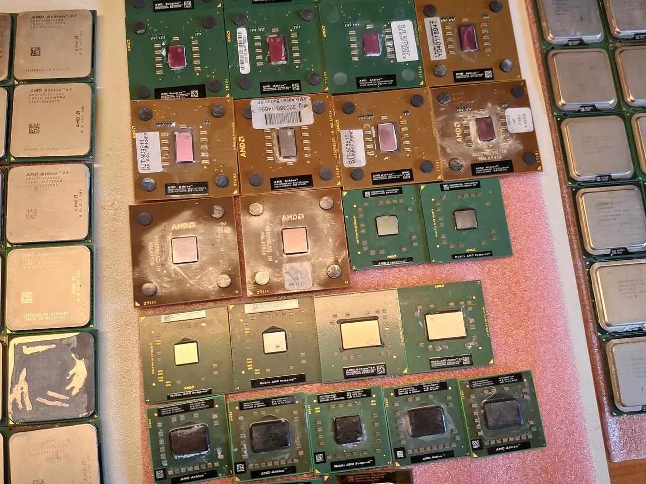 Billede 4 - 130 Stk. Processor Bemærke at sælges som defekt