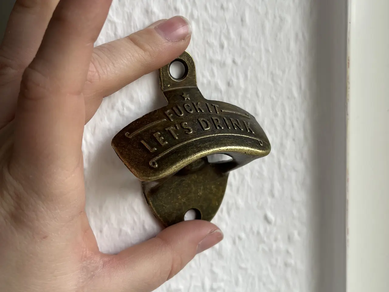 Billede 1 - Øloplukker til væg