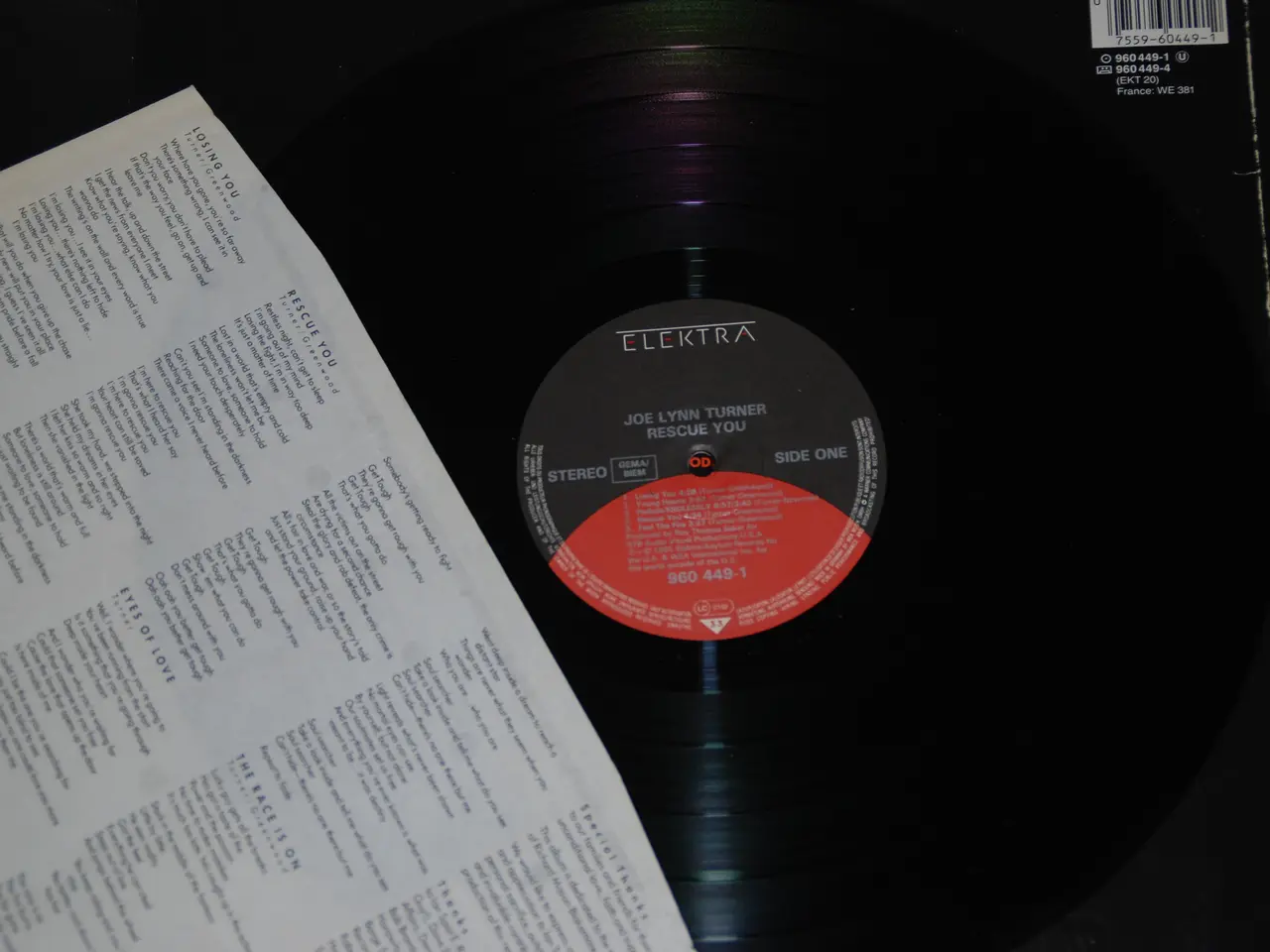 Billede 3 - Lp - Joe Lynn Turner