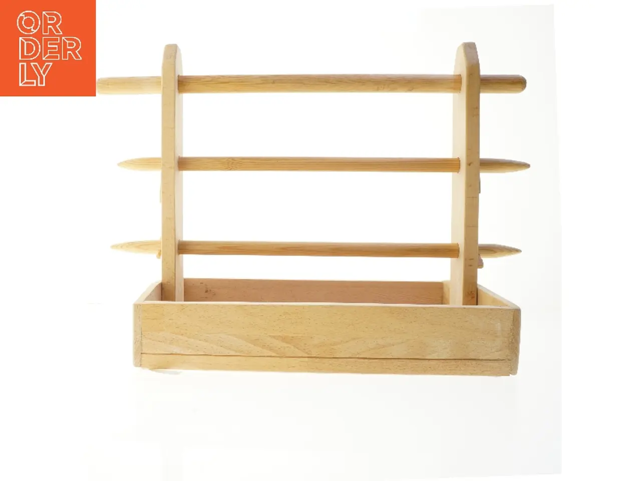 Billede 1 - Knagerække i træ (str. 41x30 cm)
