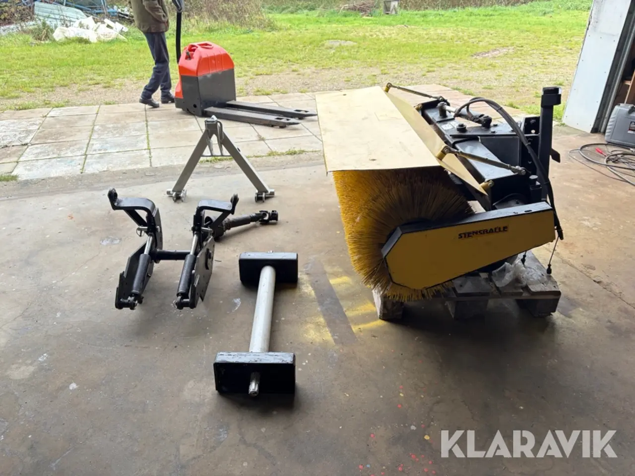 Billede 6 - Frontlift og kost Stensballe FF-1500