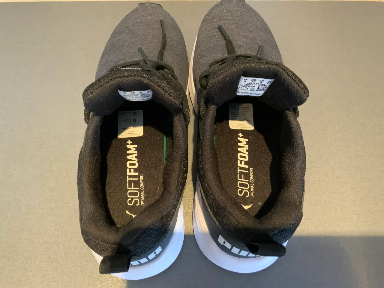 Billede 3 - Flotte Puma løbesko sort/grå unisex.