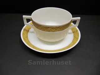 Guld Vifte Boulliongkop Lille 6x8 cm. Rc. 11552