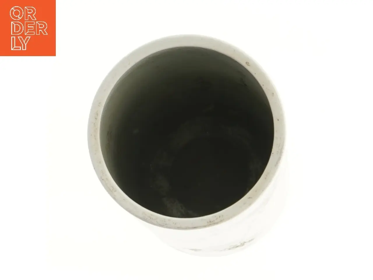 Billede 2 - Dekorativ vase med fuglemotiv (str. Ø 11,5x27 cm)