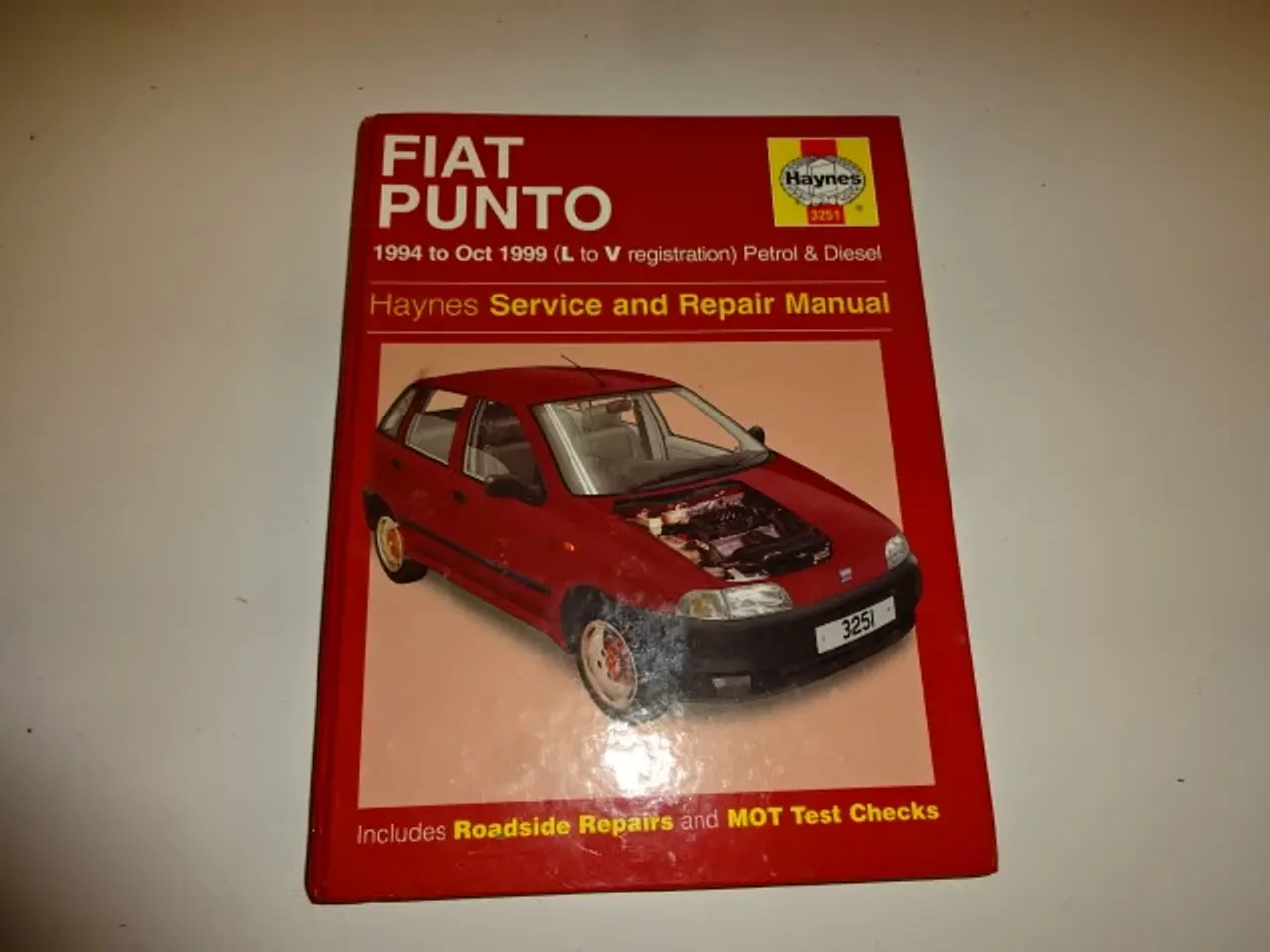Billede 1 - Haynes reparationshåndbog Fiat Punto 1994-1999