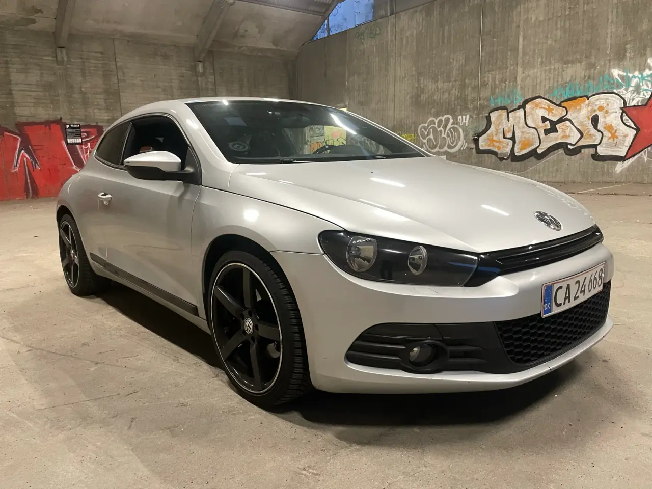 Billede 3 - Volkswagen Scirocco 1.4 TSI 160 HK – Hvide plader