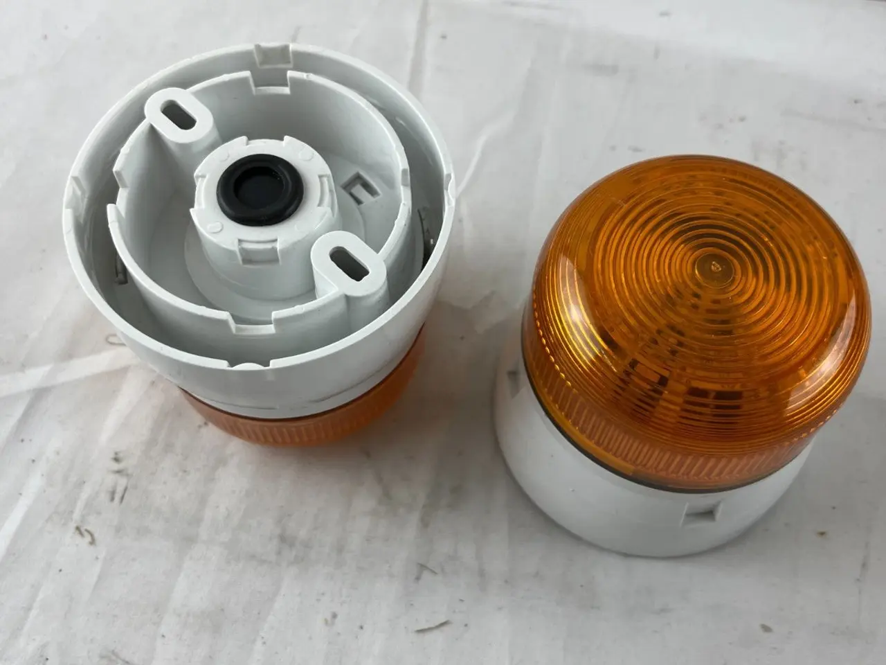 Billede 8 - 2x Amber Warning Beacon Light Surface Mount 24V