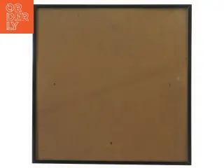 Sort billedramme 32,5x32,5 cm (str. 32,5x32,5 cm)