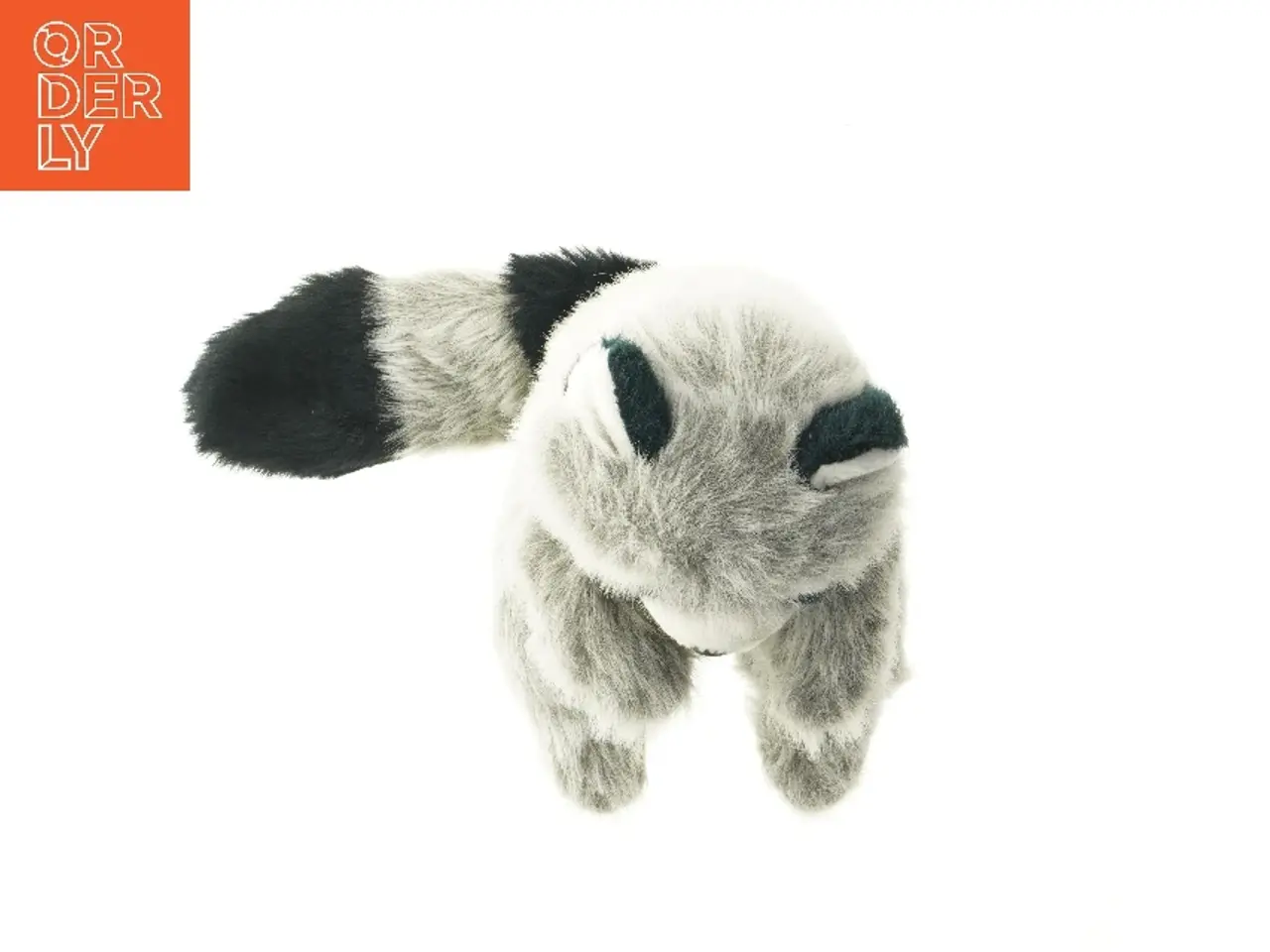 Billede 4 - Grå vaskebjørn bamse (str. 30 cm)
