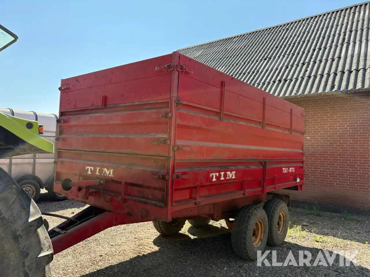 Billede 4 - Højtip vogn TIM 7,5T
