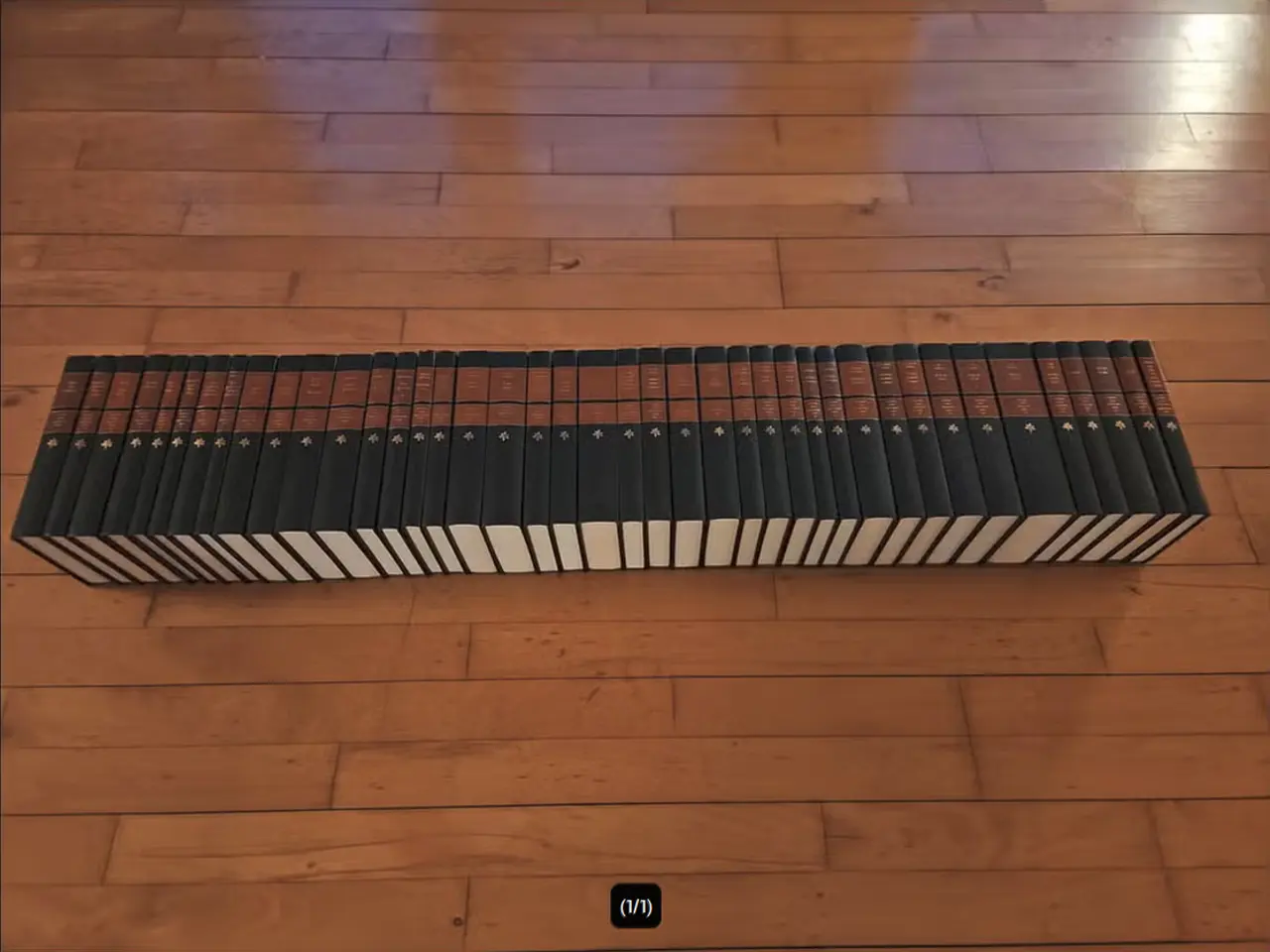 Billede 1 - Gyldendals Bibliotek, komplet antikvarisk samling,