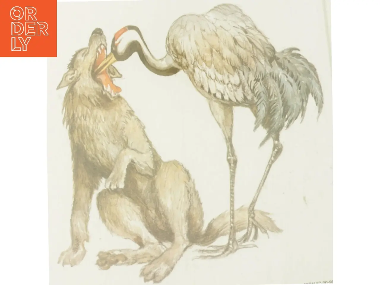 Billede 3 - Storken og ræven (Bog)