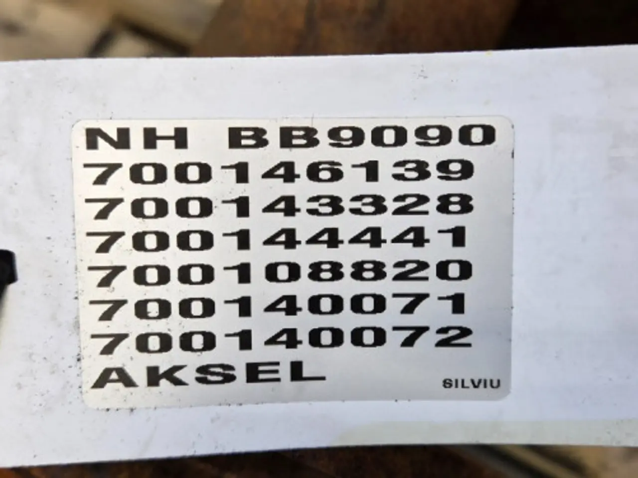 Billede 14 - New Holland BB9090 Aksel 700146139