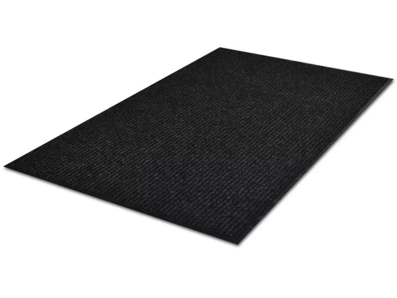 Billede 3 - Dørmåtte - sort 90 × 150 cm med skridsikker PVC-bagside